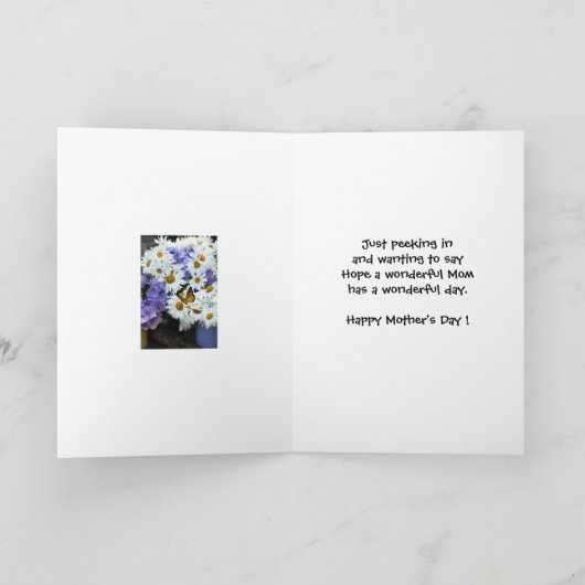 Glückliche Muttertagskarte Karte (Innenseite)