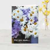 Glückliche Muttertagskarte Karte (Gelbe Blume)