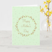 Glückliche Muttertagskarte Karte (Gelbe Blume)