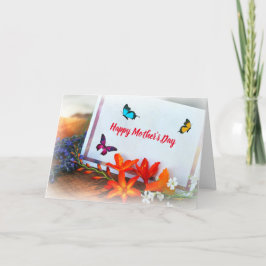 Glückliche Muttertagskarte Karte