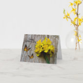 Glückliche Muttertagskarte Karte (Gelbe Blume)