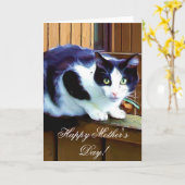 Glückliche Muttertagskarte Karte (Gelbe Blume)