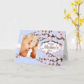 Glückliche Muttertagskarte mit Gedicht Karte (Gelbe Blume)