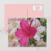 Glückliche Muttertagskarte Postkarte (Vorne/Hinten)