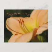 Glückliche Muttertagskarte Postkarte (Vorderseite)