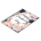 Glückliche Muttertagsspirale Notizblock (Linke Seite)