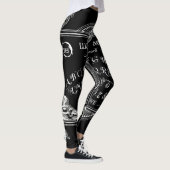 Glückliche mystische Oracle-Brett-Leggings Leggings (Rechts)