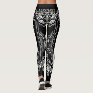 Glückliche mystische Oracle-Brett-Leggings Leggings
