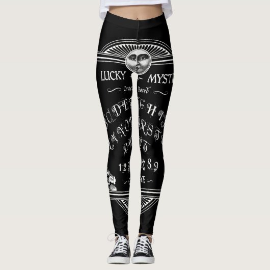 Glückliche mystische Oracle-Brett-Leggings Leggings (Vorderseite)