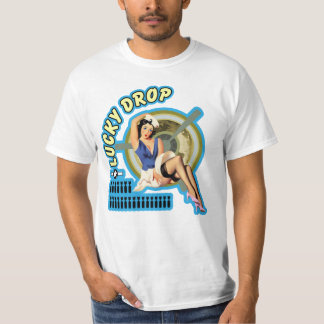 Glückliche Nasen-Kunst des Tropfen-WWII T-Shirt