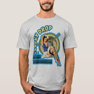 Glückliche Nasen-Kunst des Tropfen-WWII T-Shirt
