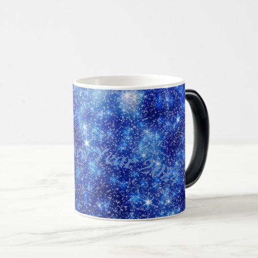 Glückliche neue Jahr Geschenk-Tasse 2024 Verwandlungstasse (VorderseiteRechts)