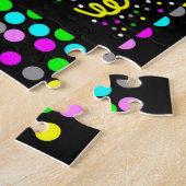 Glückliche Neujahrsgrüße Puzzle 20,3 cm x 25,4 cm (Seite)