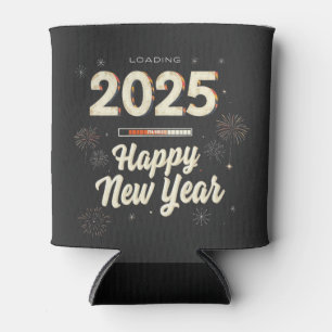 Glückliche Neujahrsreihe 2025 - Matching Dosenkühler