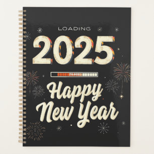 Glückliche Neujahrsreihe 2025 - Matching Planer