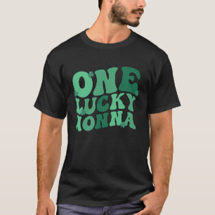 Glückliche Nonna Großmutter St. Patrick's Day Nonn T-Shirt