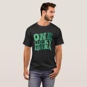 Glückliche Nonna Großmutter St. Patrick's Day Nonn T-Shirt (Vorne ganz)