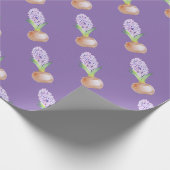 Glückliche Norooz Hyazinthe Geschenkpapier (Ecke)