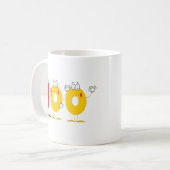 Glückliche Nr. 100 Kaffeetasse (Vorderseite Links)