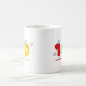 Glückliche Nr. 100 Kaffeetasse (Mittel)