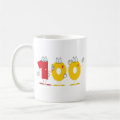 Glückliche Nr. 100 Kaffeetasse (Links)