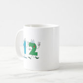 Glückliche Nr. 42 Kaffeetasse (Vorderseite Links)