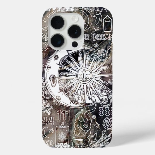 Glückliche Numerologie Manifesting Magic Galaxy Gr Case-Mate iPhone Hülle (Rückseite)