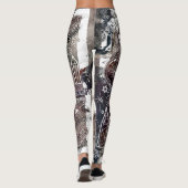 Glückliche Numerologie Manifesting Magic Galaxy Gr Leggings (Rückseite)