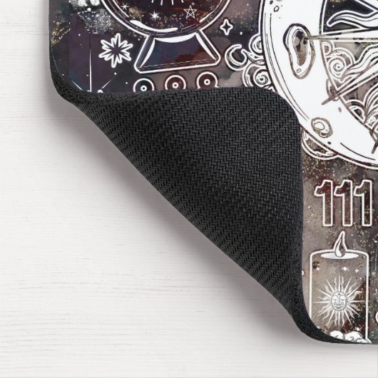 Glückliche Numerologie Manifesting Magic Galaxy Gr Mousepad (Ecke)