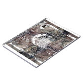 Glückliche Numerologie Manifesting Magic Galaxy Gr Notizblock (Linke Seite)