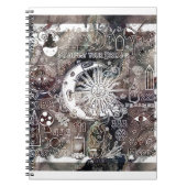 Glückliche Numerologie Manifesting Magic Galaxy Gr Notizblock (Vorderseite)