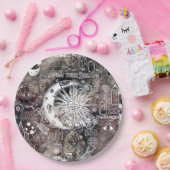 Glückliche Numerologie Manifesting Magic Galaxy Gr Pappteller (Party)