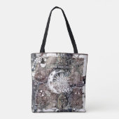 Glückliche Numerologie Manifesting Magic Galaxy Gr Tasche (Rückseite)