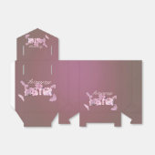 Glückliche Osterblüten und Schmetterlinge Geschenkschachtel (Ungefaltet)