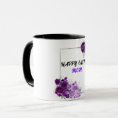 "GLÜCKLICHE OSTERE MAMA" ZWEI ZONNE TASSE (Vorderseite Links)