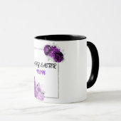 "GLÜCKLICHE OSTERE MAMA" ZWEI ZONNE TASSE (VorderseiteRechts)