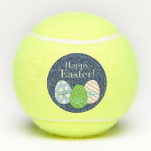 Glückliche Ostereier Tennisbälle (Rückseite)