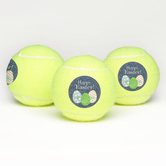 Glückliche Ostereier Tennisbälle (Multi)