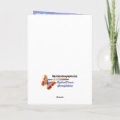 Glückliche Osterhasen-Karte Feiertagskarte (Rückseite)