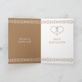 Glückliche Osterkarte Karte (Innenseite)