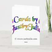 Glückliche Ostern-Enkel-Karte - Landschaft Feiertagskarte (Rückseite)