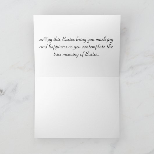 Glückliche Ostern-Gruß-Karte Karte (Innenseite)