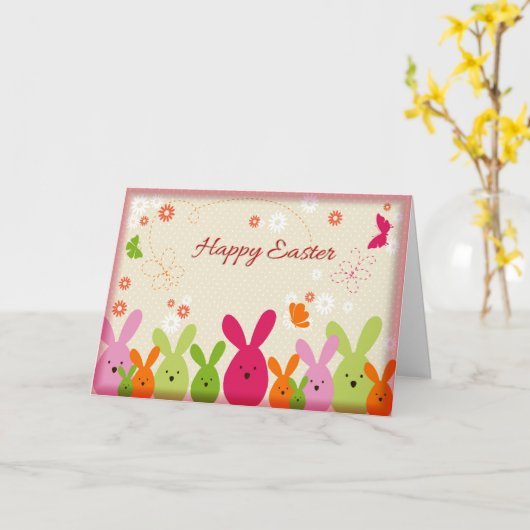 Glückliche Ostern-Gruß-Karte Karte (Gelbe Blume)