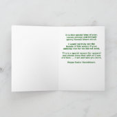 Glückliche Ostern-Karte für Ehefrau Feiertagskarte (Innenseite)