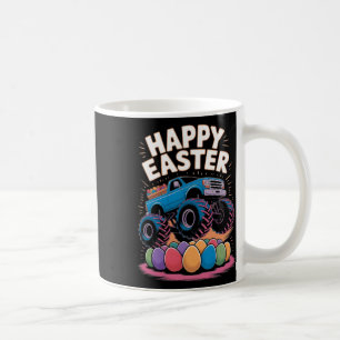 Glückliche Ostern Monster Truck Ostereier Kleinkin Kaffeetasse