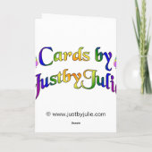 Glückliche Osternsohn-und Feiertagskarte (Rückseite)