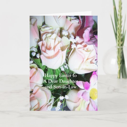 Glückliche Osterntochter-und Feiertagskarte (Vorderseite)