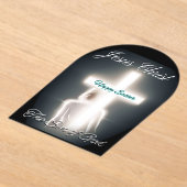 Glückliche Ostersegnung für Sie Acryleinladungen (Ablage )