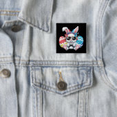 Glückliche Osterspiele Bunny Rabbit Gaming Gamer G Button (Beispiel)