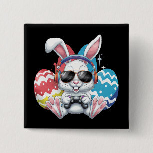 Glückliche Osterspiele Bunny Rabbit Gaming Gamer G Button